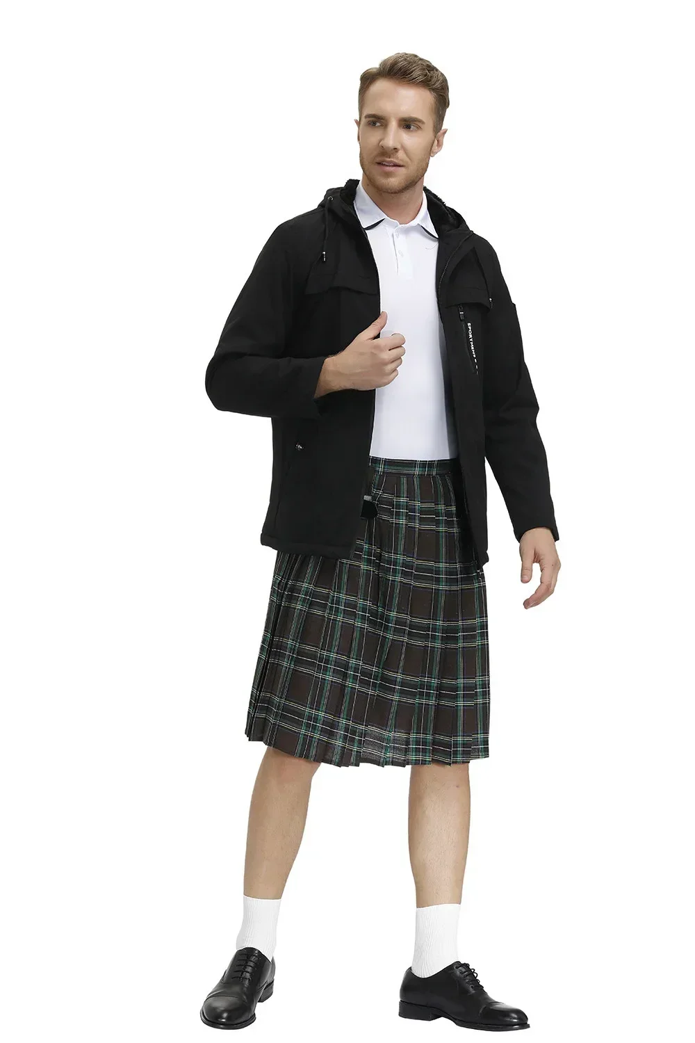 Jupe Carreaux écossaise Pour Homme - Style Médiéval, Tartan, Gothique