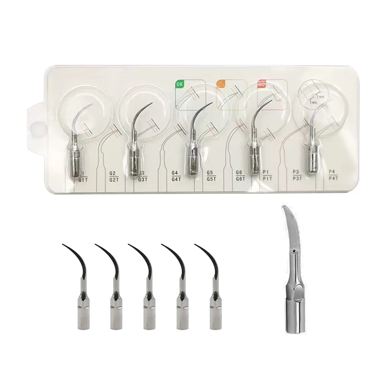5PcsDentalUltrasonicScalerTipEndodonticsFitForSATELEC