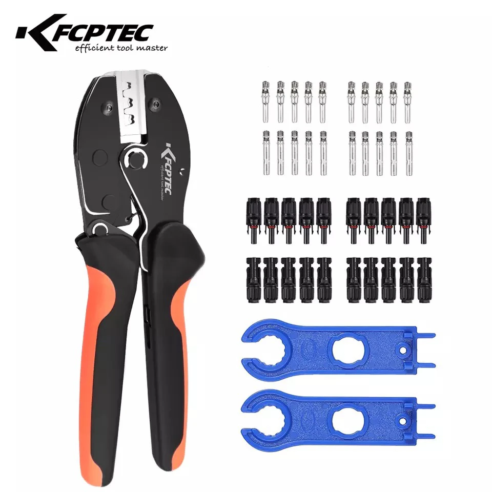 Solar Panel Crimping Tool Mc4 Connectors Pliers Crimping Terminals