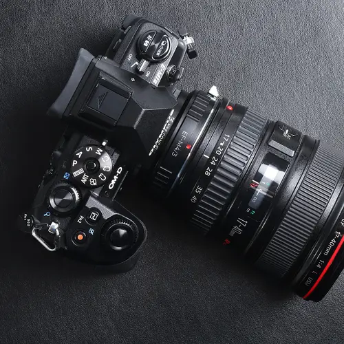 K&F Concept Lens Adapter for Canon EOS EF FD M42 MD Nikon F Mount Lens to Micro M4/3 MFT Olympus Pen and Panasonic Lumix Cameras - Image 5
