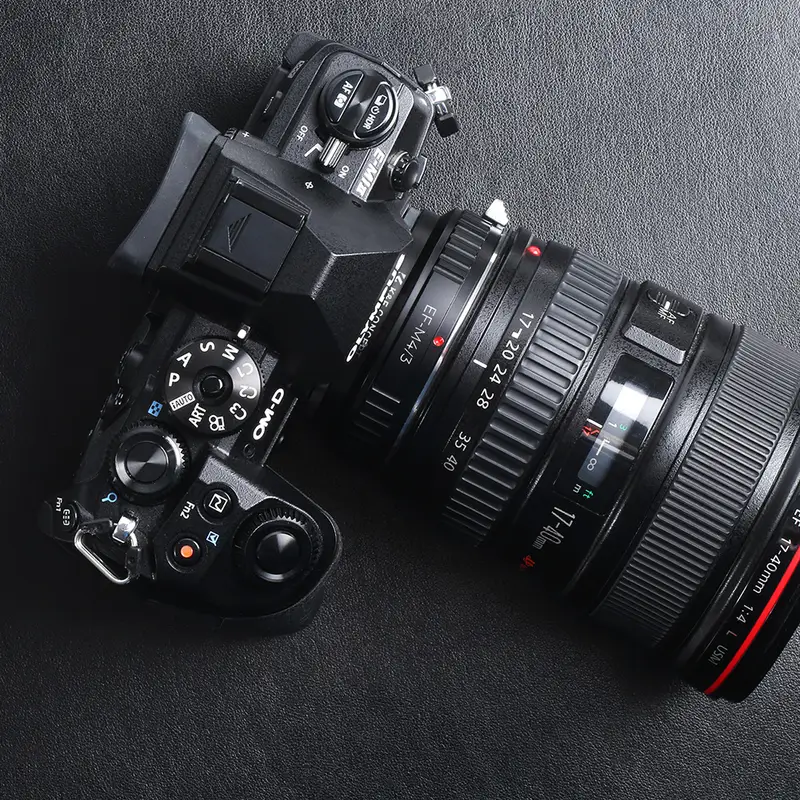 K&F Concept Lens Adapter for Canon EOS EF FD M42 MD Nikon F Mount Lens to Micro M4/3 MFT Olympus Pen and Panasonic Lumix Cameras - Image 5