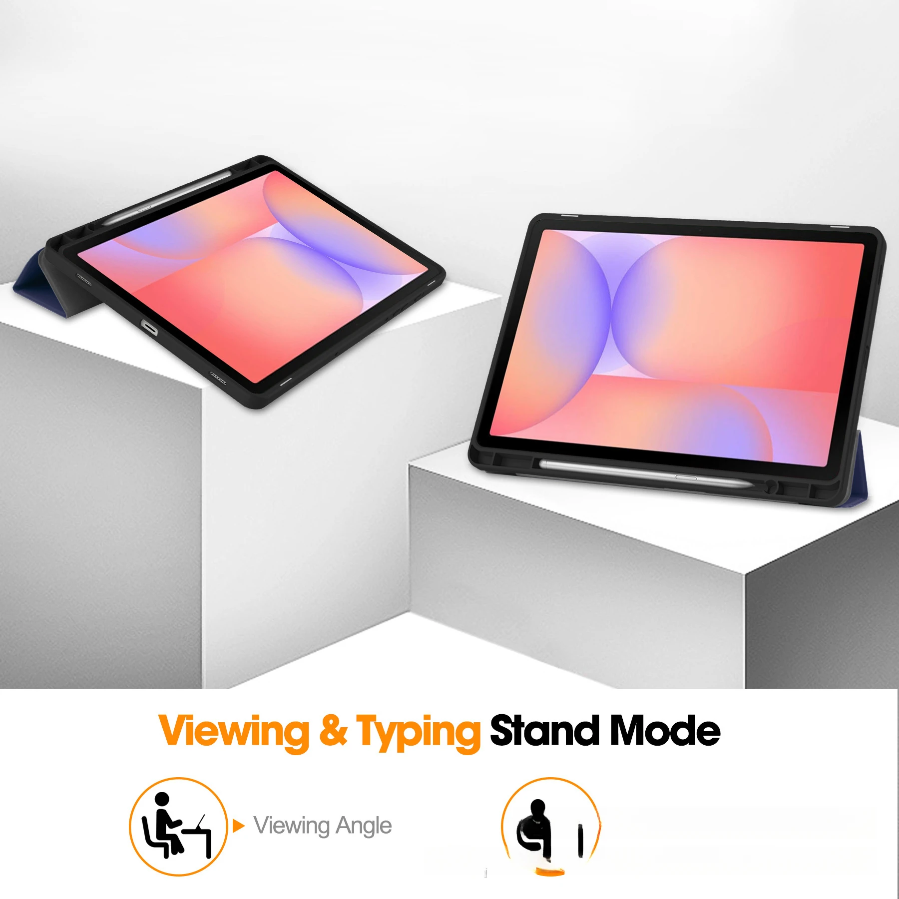 Für Galaxy Tab S10 Lite / S10 FE / S9 FE / S 9 11-Zoll Tablet-Hülle X400 TPU mit Stifthalter – Detail 22