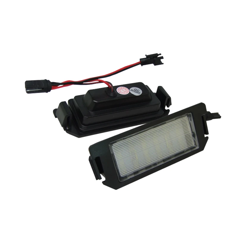 

Pair of Car LED Number License Plate Light License Plate Lamp For Hyundai I20 Veloster FS 2011 - 2005 Terracan HP 2001 - 2006