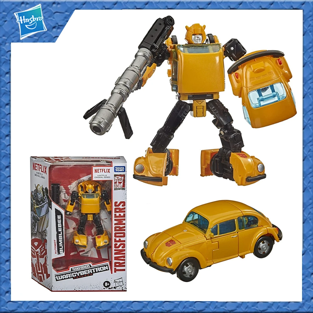 

Original Hasbro Transformers War for Cybertron Series Autobot Bumblebee 13cm Action Figure Model Toy Gift