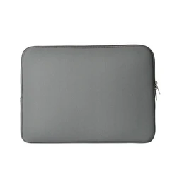 Universal Soft Laptop PC Bag - Wear-Resistant, Shock-Resistant, Breathable, Anti-Static for 15 (Gray)