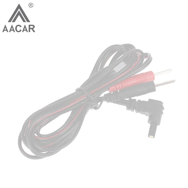 

2.35mm New Electrotherapy Electrode Lead Electric Shock Wires Cable For Massager Connection Cable Massage And Relaxation