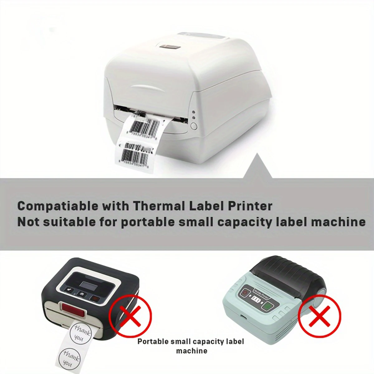 500/350 Sheets 4"x6" 4''x4'' Thermal Label Paper 100x150mm Adhesive Stickers For Thermal Shipping Labels Express Barcode Label