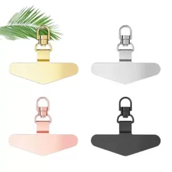 Enhanced 360° Rotatable Stainless Steel Phone Tether and Lanyard Connector (4Pcs Mixed)