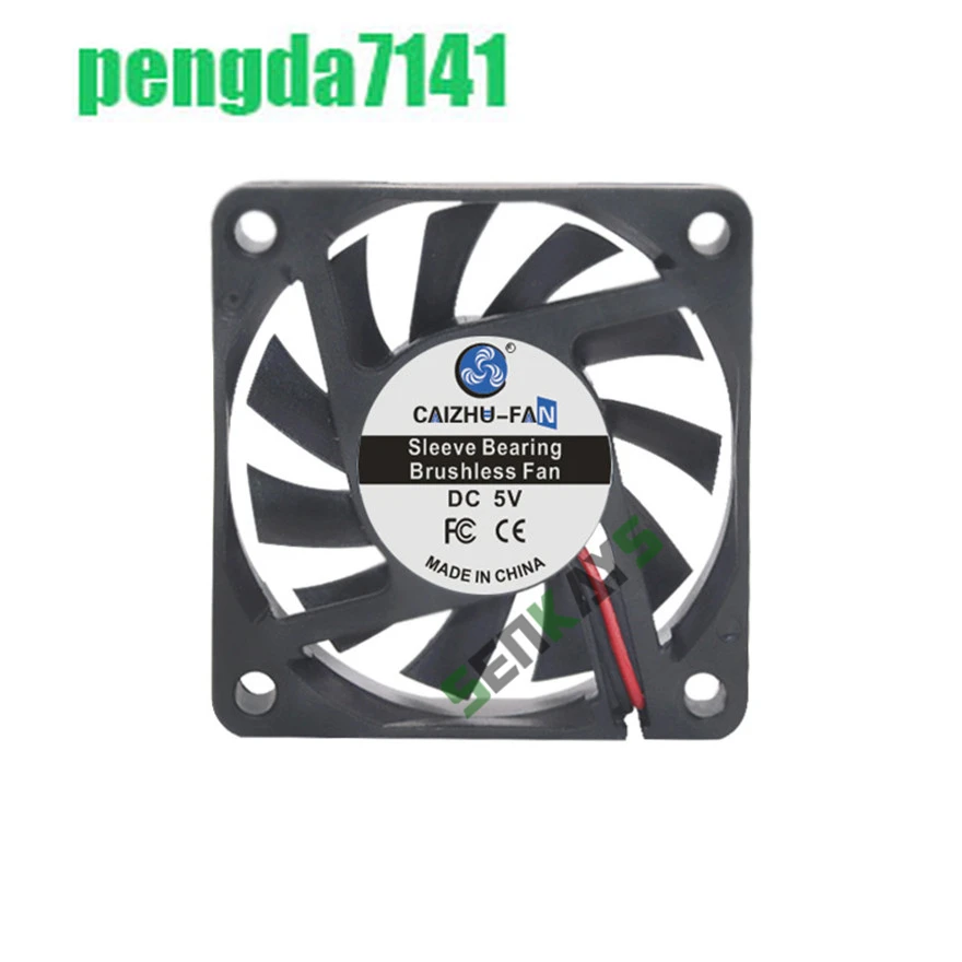 

DC 5V 12V 24V 60mm 6010 DC Fan 60x60x10mm 6cm Cooling Cooler Fan Computer PC CPU Case Cooling Fan XH2.54 2Pin