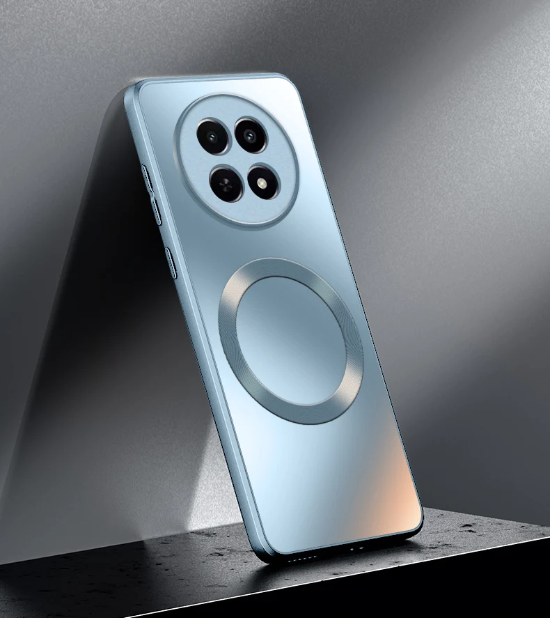 Enhanced Protective Hard Matte Case with Magnetic Wireless Charging