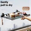 Multifunctional Folding Wall-mounted Clothes Drying Net With Suction Cup Retractable Punch-free Balcony Shelves Hanger Net 1