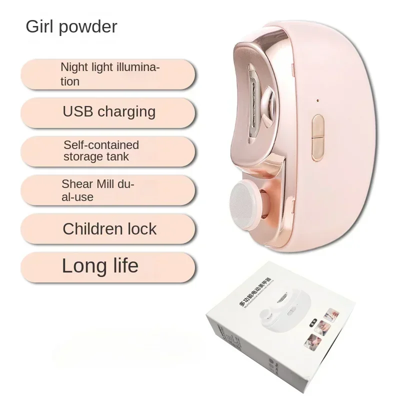 Electric Nail Clipper Rechargeable Fingernail Trimmer For Smooth and Safe Manicures