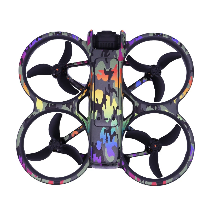 2 Colorful Stickers Crossing Machine for DJI Avata GOGGLES 3 Glasses Sticker Set