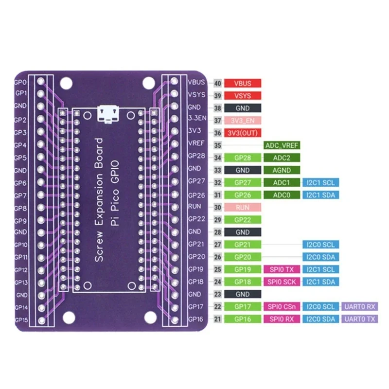 GPIO 확장 보드 GPIO 브레이크아웃 확장 어댑터 용접/비용접 옵션