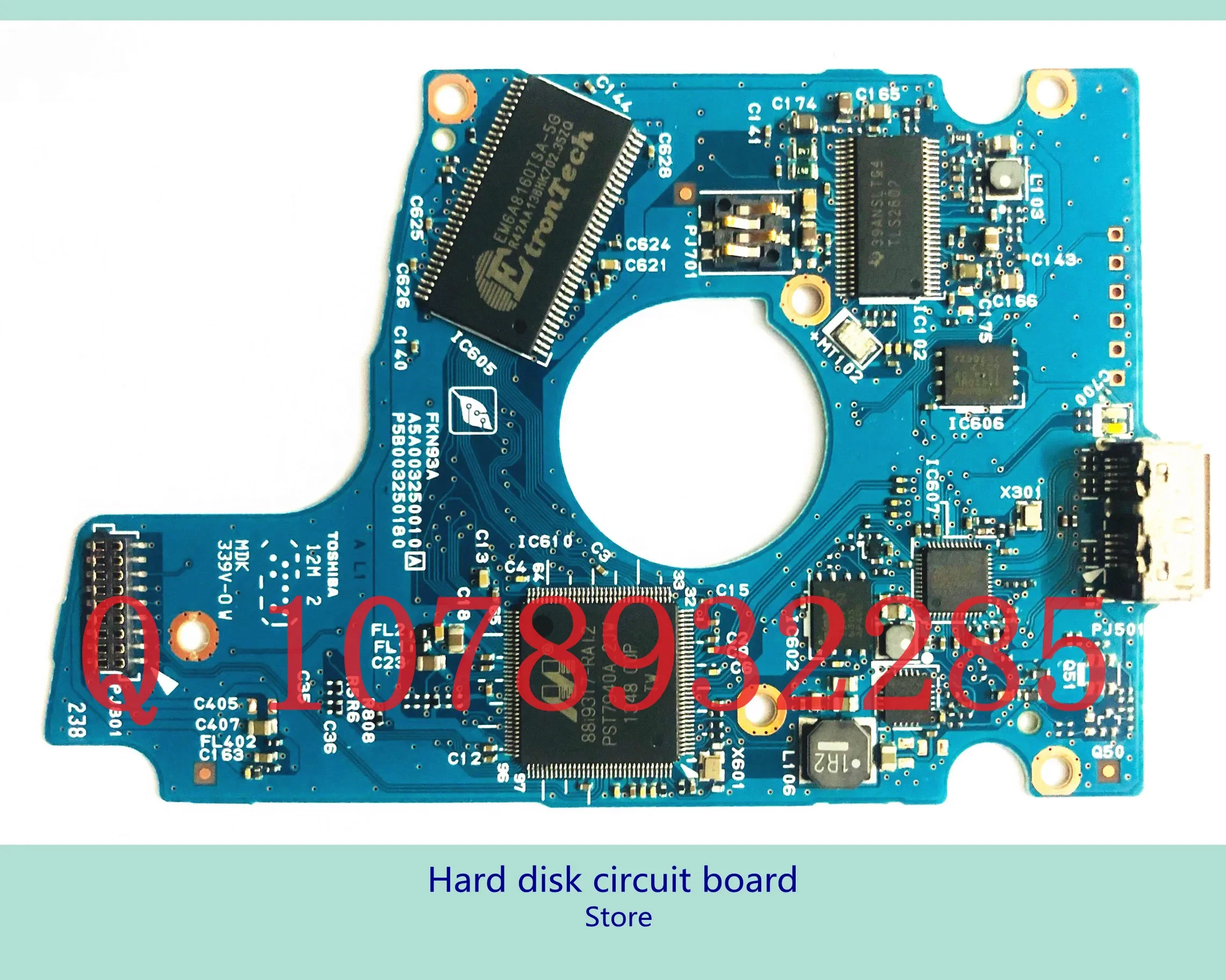 G003250A Toshiba notebook hard disk drives the circuit board PCB G003250A MQ01ABC150,MQ01ABC100,MQ01UBD050
