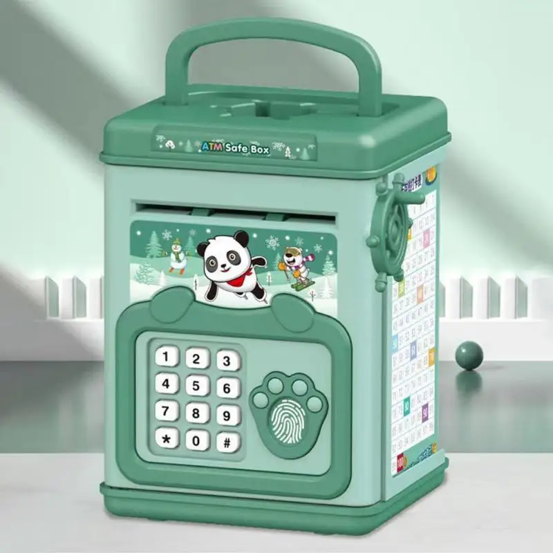 Piggy Bank Automatic Induction Clever Electronic Lockbox Most Rated Childrens Smart Piggy Bank Childrens Safety Toy