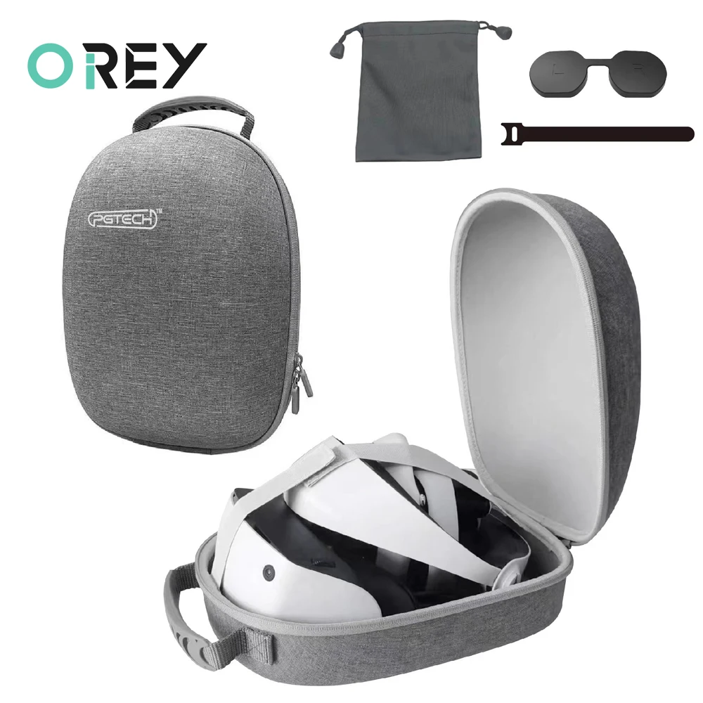

Carrying Case for PS VR2 Storage Bag All-in-one VR & Accessories EVA Hard Travel Box Cover for PlayStaion VR 2 Protect Len Cover