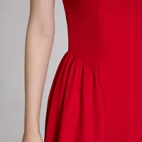 Suninheart 2025 Elegant and Beautiful Women's Dresses Red Sleeveless New Year Party Dresses Sexy Casual Birthday Dress - Image 6