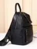 Leather Backpack With High-End Feel, Niche Commuting Soft leather Handbag, New Casual Versatile Women's Small Backpack 3