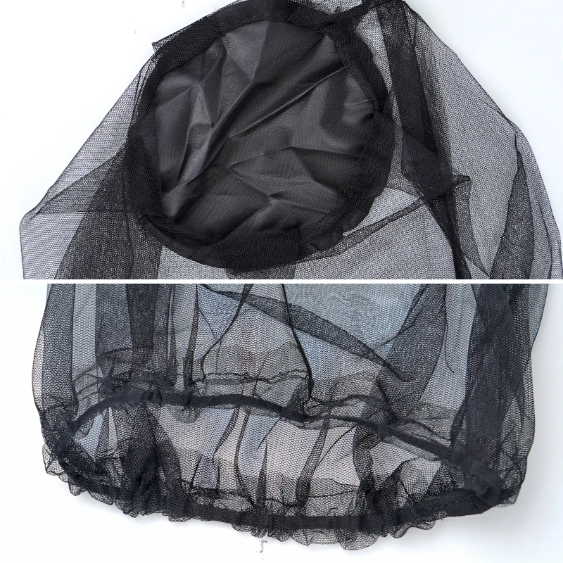 Anti Bee Cap Outdoor Anti-Mosquito Fishing Hat Portable Head Cover Collecting Honey Breathable Sunshade Mask Preventing Bees beekeeping tools beekeeping accessories