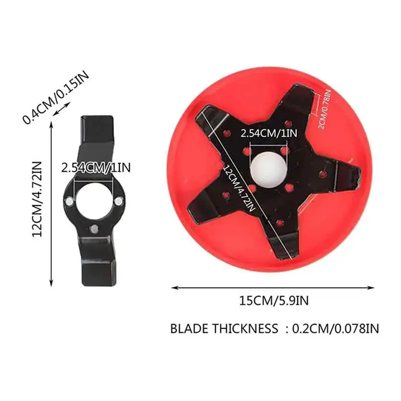 Garden Weeding Disc Blade 2/5 Teeth Blades For Grass Trimmer Lawn Mower Blade Garden Power Tools Electric Weeder Accessories 6