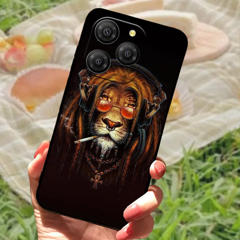 Luxury Painted Animal Silicone Protective Shell Case - Cute and Popular Design