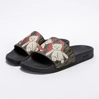 CH Luxury Brand Women's Slippers Classic Letter Printed Design Simple Casual 2024 New PVC Outdoor Fashion Women's Flip Flops - Image 2