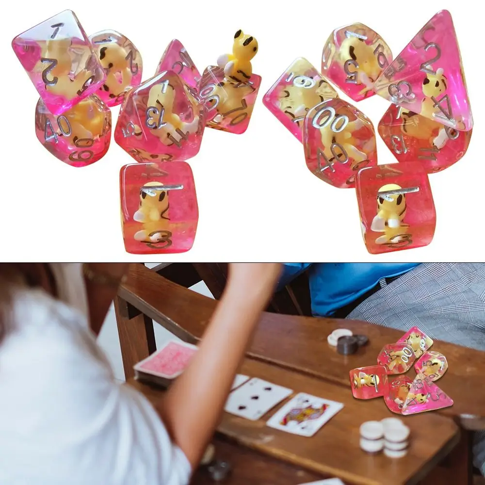 

Board Game For TRPG DND Party Supplies Filled With Honeybee Leisure Entertainment Toys Animal Dice Set Game Accessory