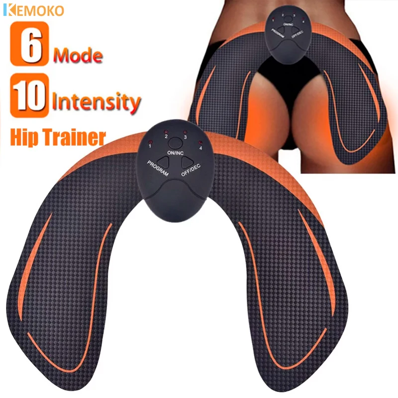 Stimulateur Musculaire EMS Fessiers Abdos - 6 Packs Gel Pads Fitness Mobile