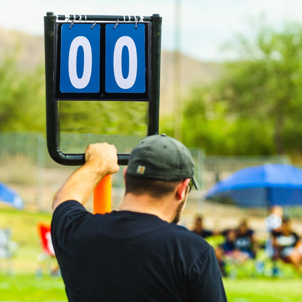 Drainage Basket Flip Card Basketball Score Board Flipper Scoreboard for Sport Football