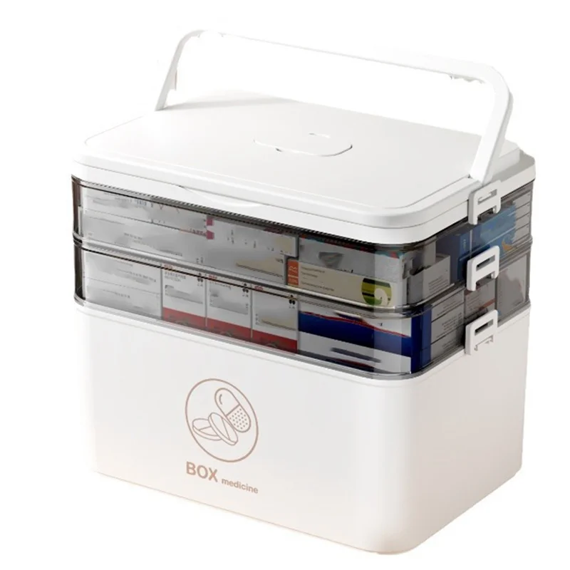 Medicine Storage Box Portable Medicine Box Portable Medicine Storage Box Multifunctional Storage Box For Home Travel