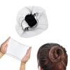 20/40/60pcs/Lot Nylon Hair Net For Bun Hair Hairstyle Tool  5 Colors 20 Inches Hairnets Elasticity Invisible Elastic Mesh 2