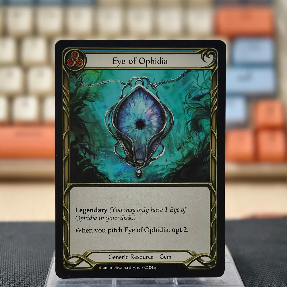 Collectible Game Cards flesh and blood Ghostly Touch Fyendal's