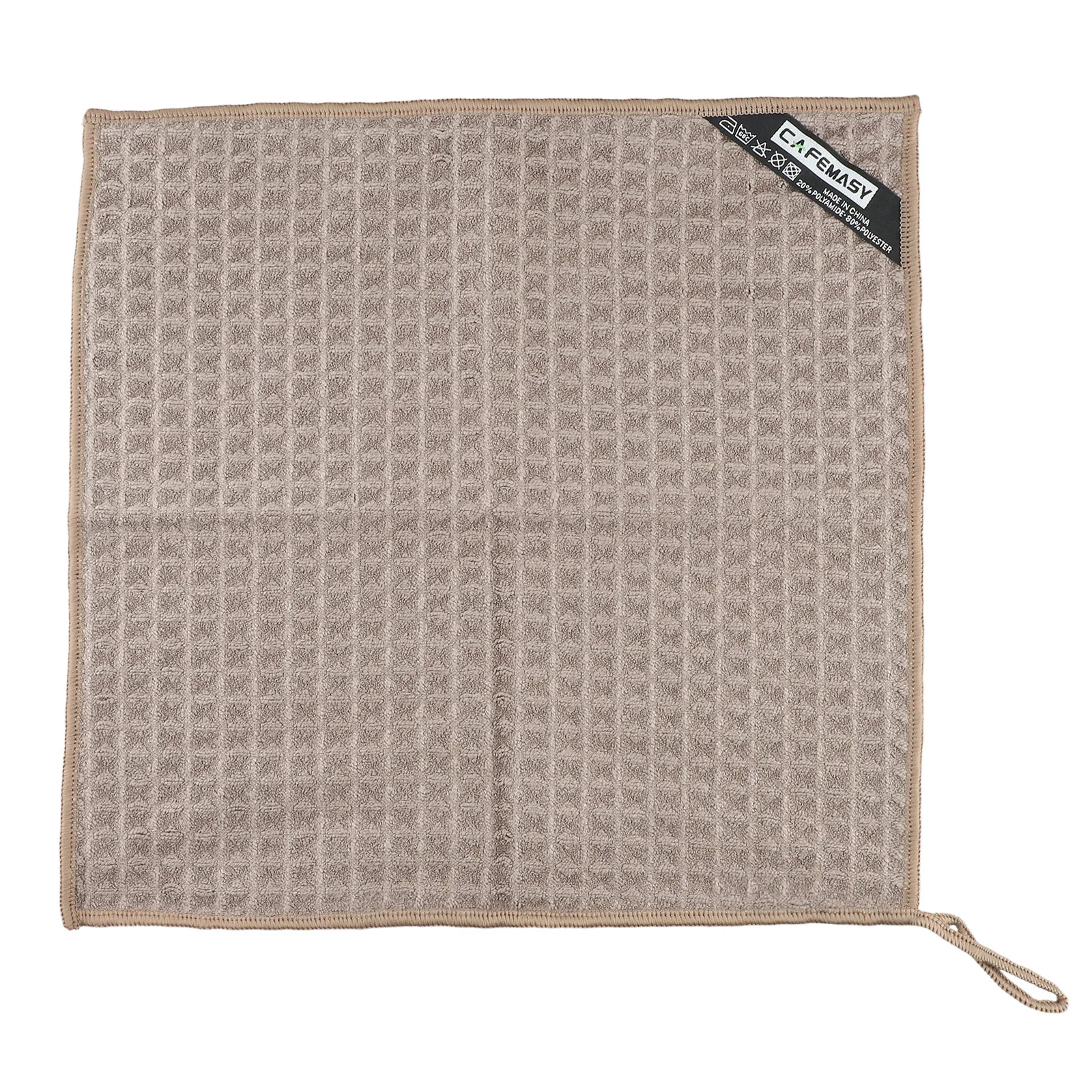 

Durable Bar Cloth Cleaning Bar Accessories New Tool 30*30cm Brown Gray Very Good Water Absorption Kitchens Plates