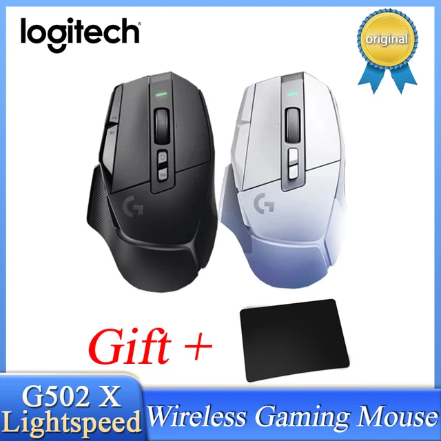 Logitech G502 X Wired Gaming Mouse - LIGHTFORCE hybrid optical-mechanical  primary switches, HERO 25K gaming sensor, compatible with PC -  macOS/Windows