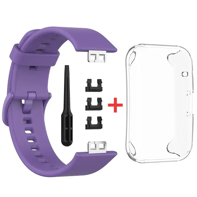 Durable TPU Case with Silicone Band for Watch Fit Accessories