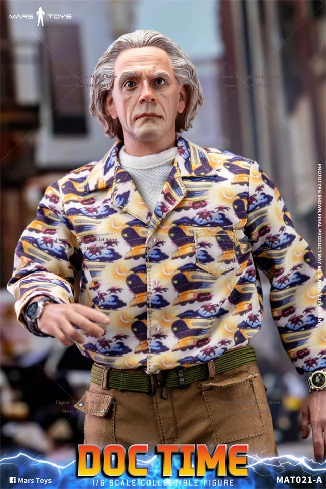 Mars Toys MAT021 1/6 Back to the Future Doc. Time Man Action