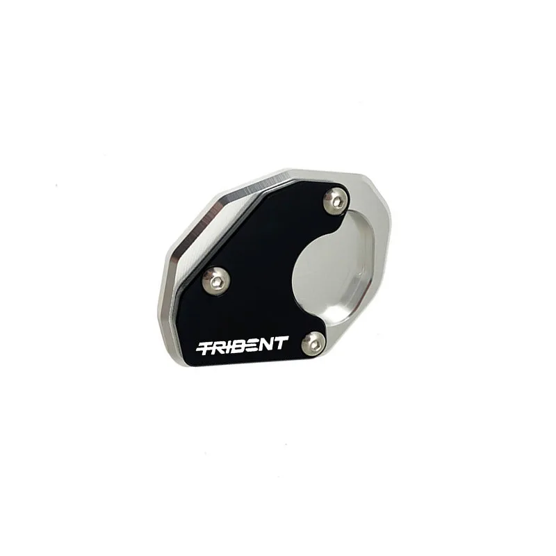 Фото Подходит для Trident 660 TRIDENT660, алюминиевая подставка, боковая подставка, удлинитель 2021 2022 2023, опорная пластина для мотоцикла №5
