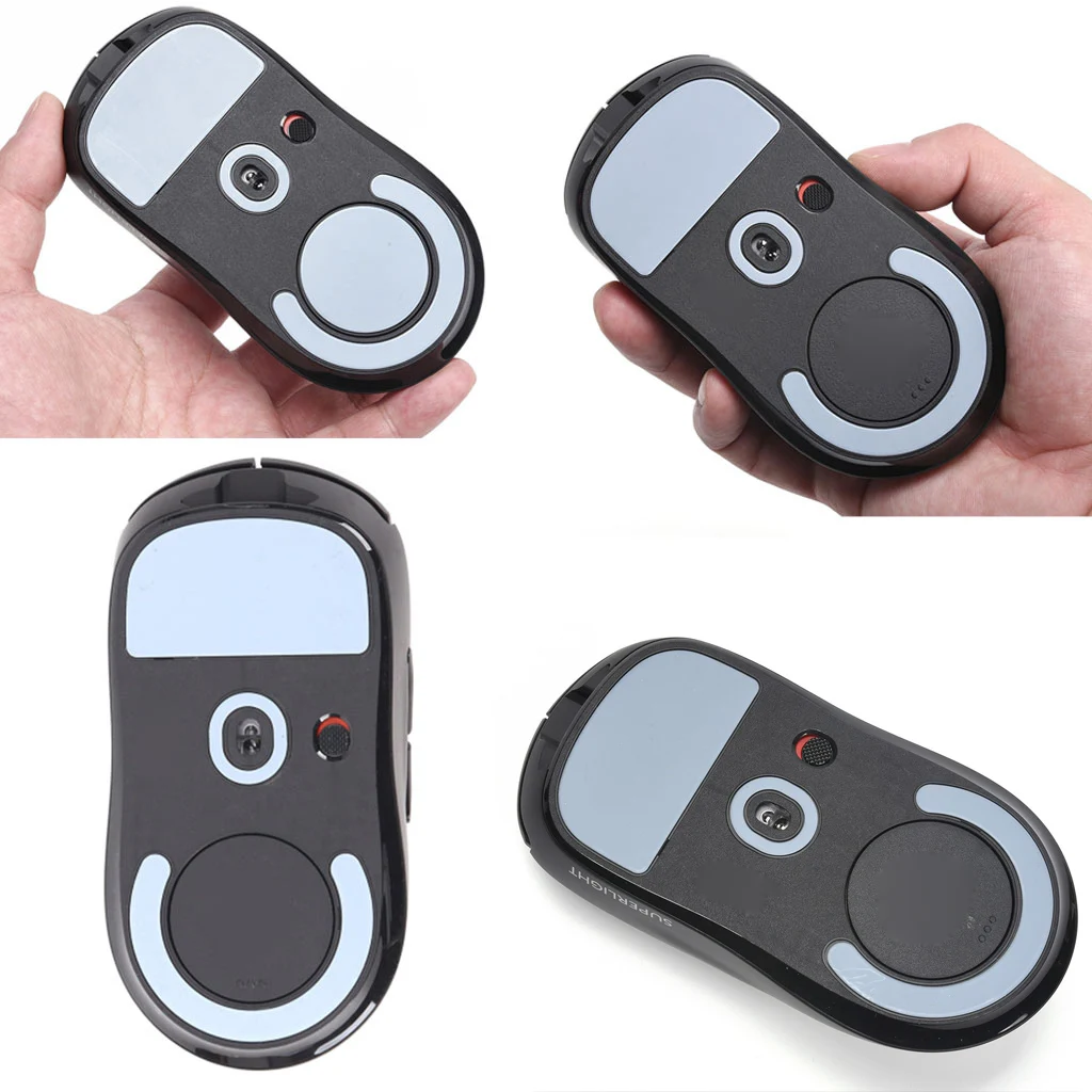 esports tiger gaming ice versão mouse pés patins para logitech pro superlight gpw lightspeed