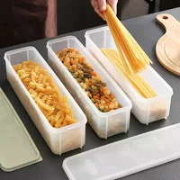 Boîte fraîche boîtes de rangement pour réfrigérateur, conteneur alimentaire avec couvercle, bac à légumes froid scellé, organisateur de réfrigérateur de fruits frais de cuisine 1
