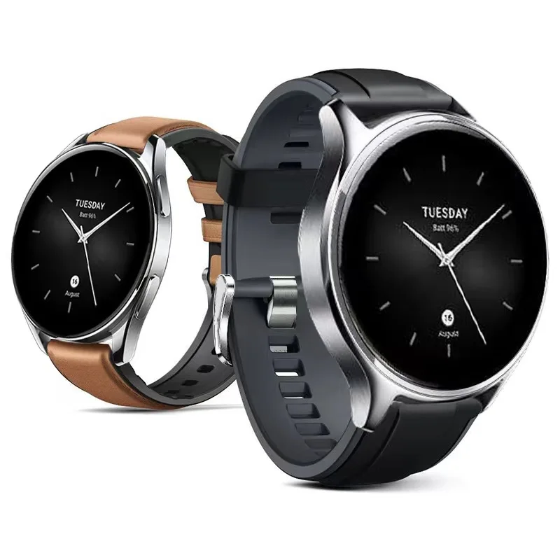 

22mm Silicone Leather Band For Xiaomi Watch S2 46MM 42MM Watch Strap For Xiaomi S1 Pro / Active / Mi Watch Wristband Accessories