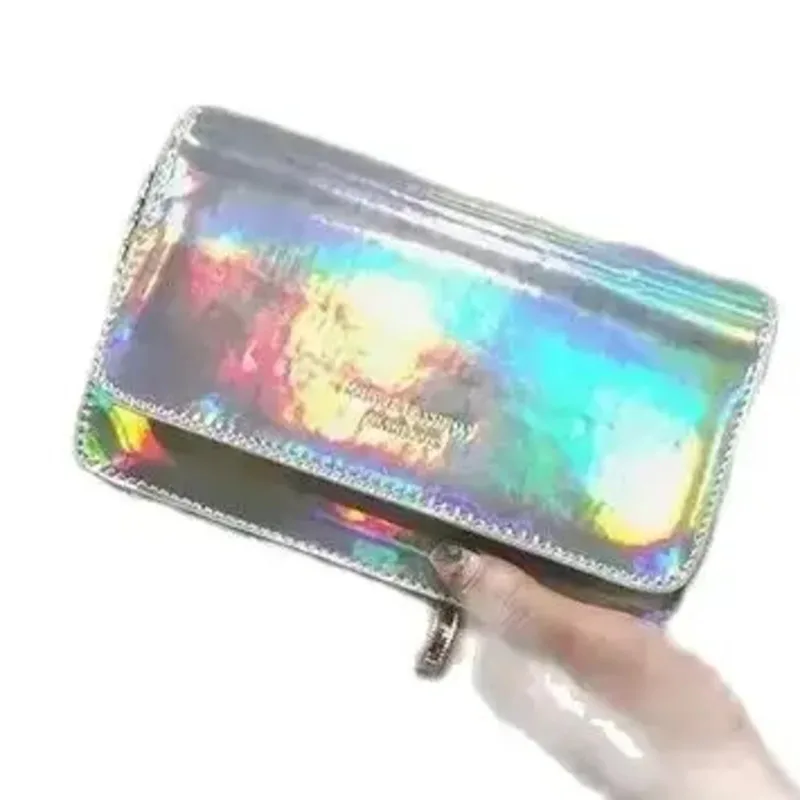 

Laser Bag Women's Versatile Chain Crossbody Shoulder Messenger Leather Handbags High Quality Casual Classic Style Luxury Purse