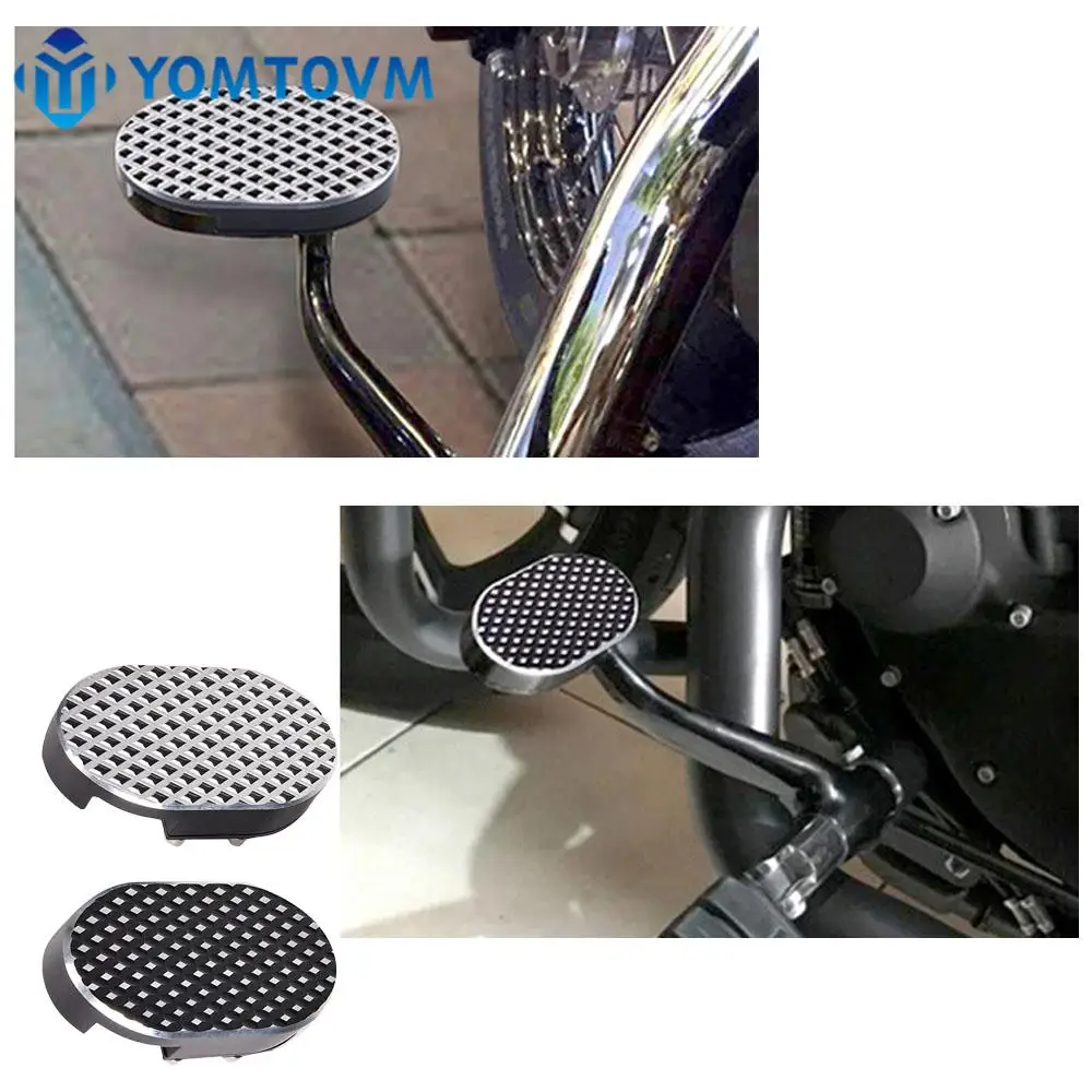 Pedane Moto Poggiapiedi Pedale Freno Pad Cover Per Harley-Davidson Sportster Xl883 Xl1200, V-Rod