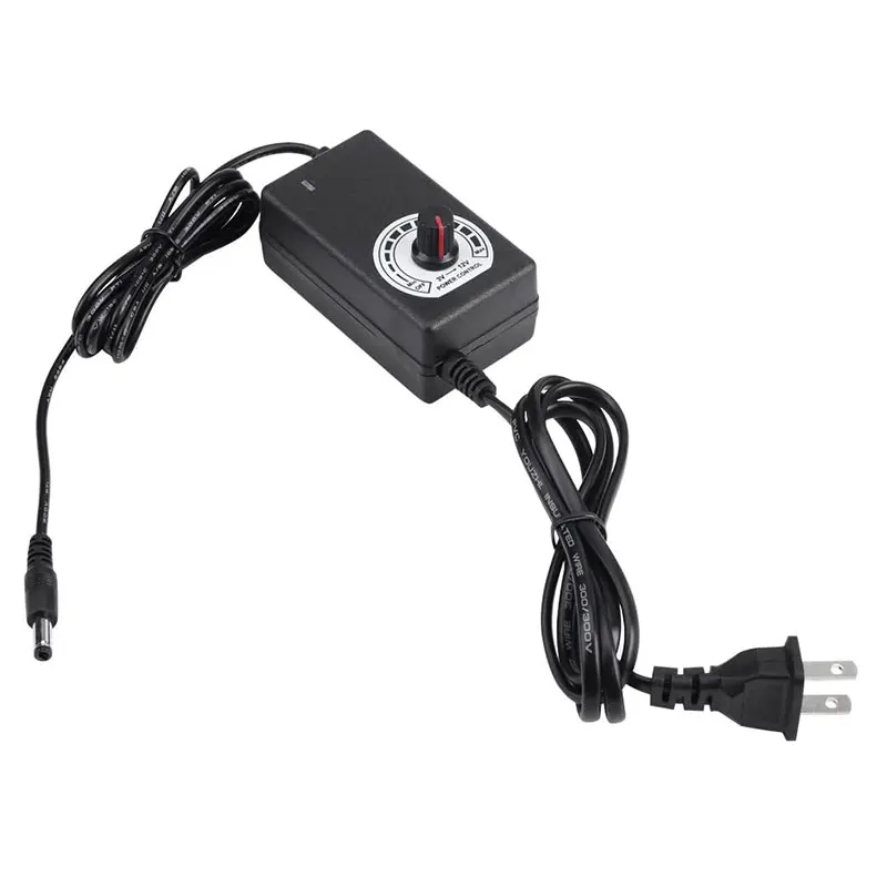 

AC to DC Converter 110V-240V AC to DC 3-12V 2A Power Adapter Supply-Adjustable for Motor Speed Controller