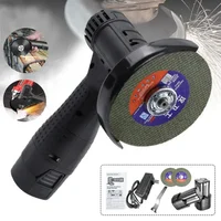 16.8V Mini  Angle Grinder with Rechargeable Lithium Battery Cordless Polishing Machine Diamond Cutting with Accessories Tools 1
