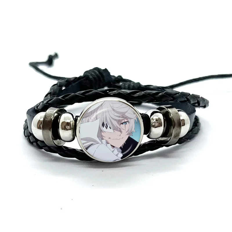 Creative Cartoon Character Osamu Nakahara Dazai Chuya Bracelets Art Multilayer Braided Bracelets Bangles Handmade Jewelry Gifts 3