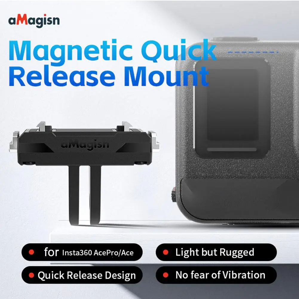 Per Insta360 Ace Pro /Ace Adattatore Magnetico A Due Artigli Supporto A Sgancio Rapido Per Insta360 Ace Pro Accessorio Di Montaggio Q9D7
