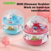 Mini Dinosaur Claw Machine Children's Crane Grab Machines Happy Egg Twist Machine Toys for Children Game Dolls for Girls Gifts 1