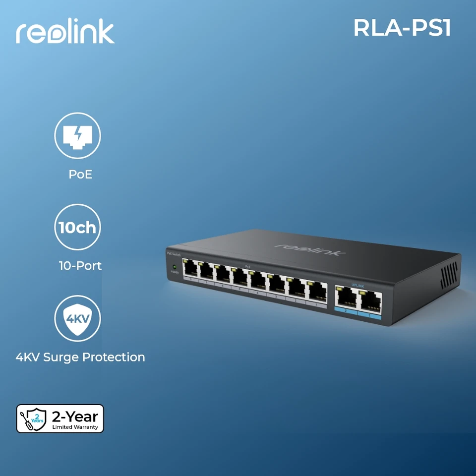 Reolink PoE Injector, Connect It