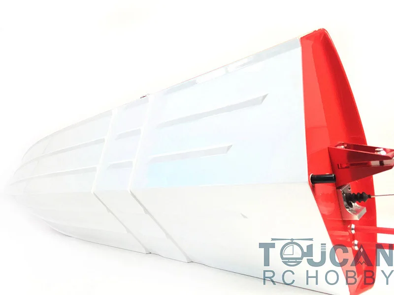 G26IP1 26CC Red Fiber Glass 50KM/H High Speed Gasoline Race ARTR RC Boat W/ Radio System Toucan Toys for Adults Gift THZH0074 3